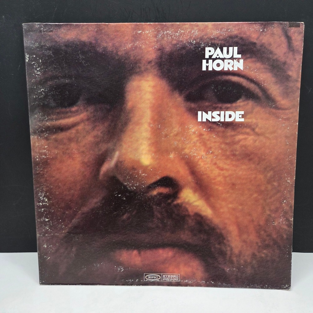Paul Horn Inside Vinyl LP Taj Mahal Flute World New Age BXN 26466 Vintage 1968